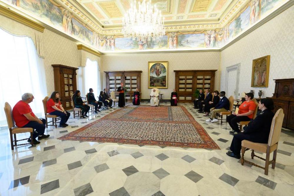 udienza papa francesco