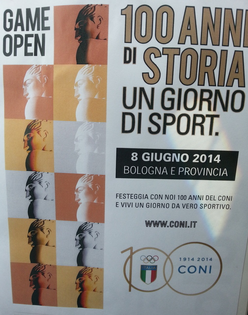 Locandina giornata nazionale dello sport