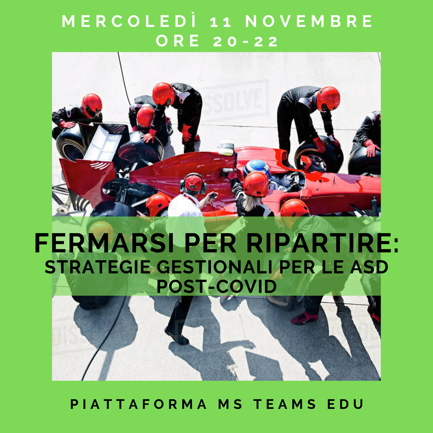 Fermarsi per ripartire: strategie gestionali per le ASD post-covid