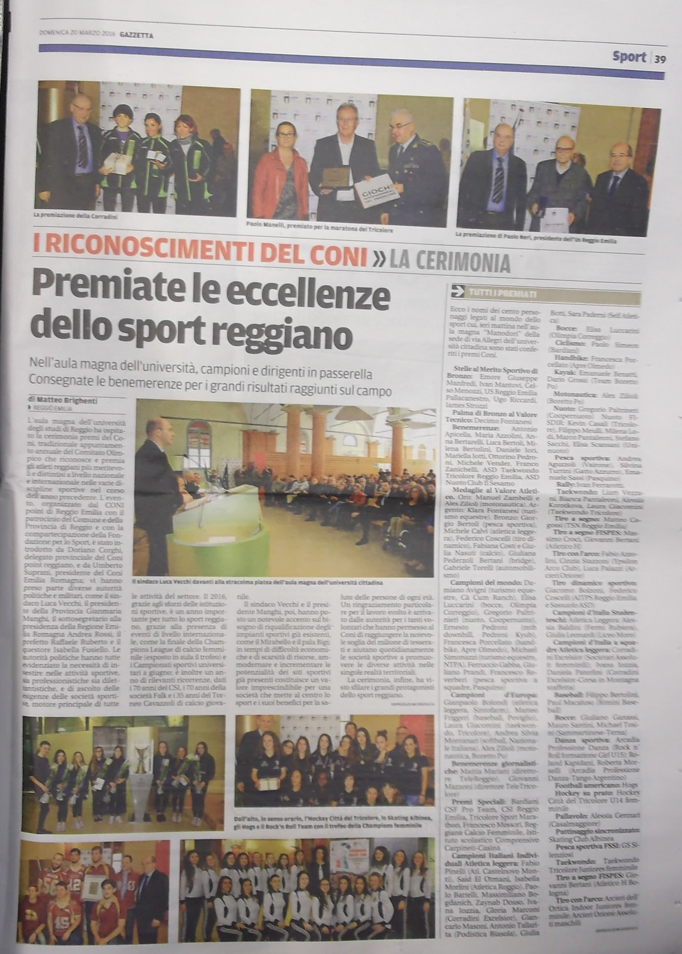 Gazzetta post